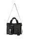 FRNC Damen Tasche Schulter Schwarz