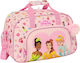 Safta Disney Princess Summer Adventures Σακ Βουαγιάζ Ροζ Υφασμάτινο Μ40xΠ24xΥ23εκ.