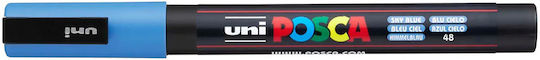 Marker Posca Pc-3m 0.9-1.3mm Albastru Cer #pc-3m E Albastru Cer