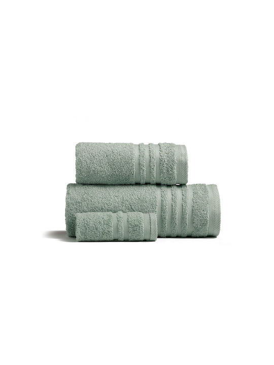 Melinen Facecloth Premio 50x100cm Dark Aqua Wei...