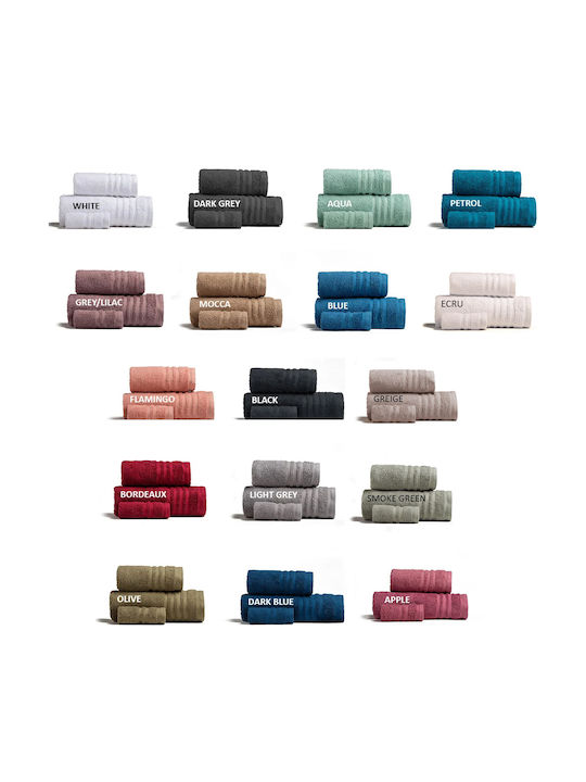 Melinen Bath Towel Premio 80x150cm Brown Weight...