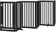 vidaXL Wooden Dog Divider with 6 Panels 300x90c...