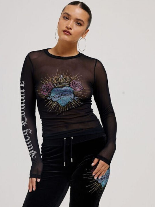 Women's Blouse Long Sleeve Black