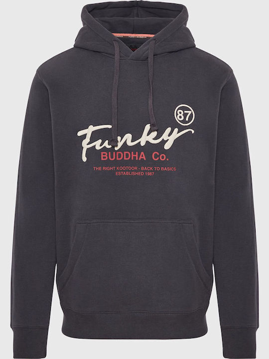 Funky Buddha Φούτερ Ανθρακί