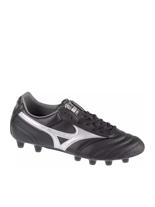 Mizuno Morelia Ii Pro Ποδοσφαιρικά Παπούτσια με Τάπες FG Μαύρα