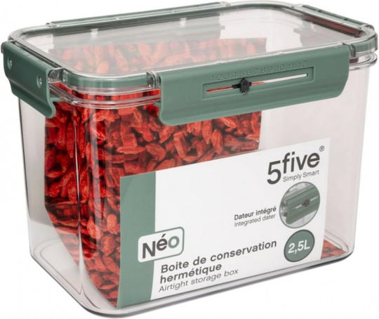 5Five Plastic Lunch Box 21x14.5cm 5Five Plastic Lunch Box 21x14.5cm