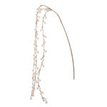 Hanging Branch with White Pearls 95cm