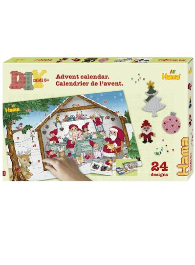 Hama Midi Beads Advent Calendar 383046 Toys