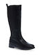 Parex Women's Boots with Rubber / Zipper Black