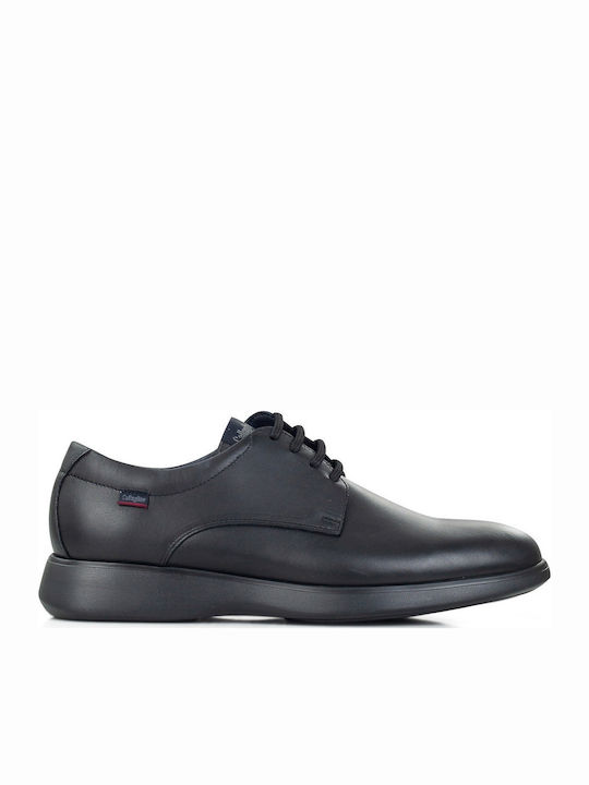 Callaghan Men's Leather Casual Shoes Black
