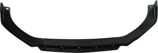 Extensie Spoiler Față Design Megane Negru Lucios Buza Neagră 4 Piese Lungime 180 Cm