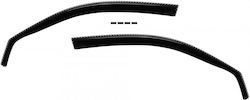 Set of 2 Front Car Side Windows for Mitsubishi L200 2005-2015 Smoky Transparent