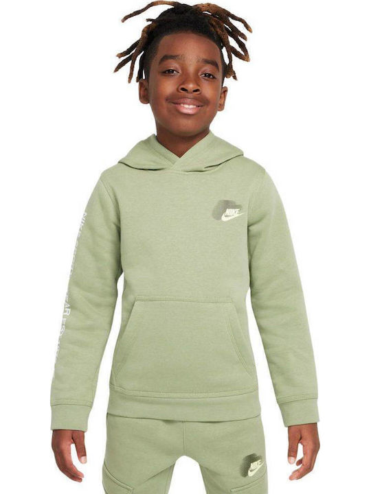Nike Kids Sweatshirt Oil Green