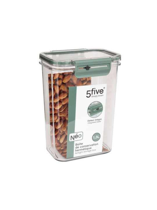 Neo2 Food Container Airtight Rectangular Plastic 1.3 Liters 13 X 10.5 X H18.2 Cm