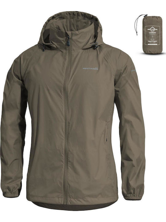 Pentagon Cloudburst Packable Woman Rain Jacket-...