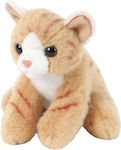 Mascot Red Sitting Cat 13 Cm