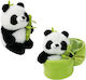 Plush Panda Bamboo Mascot