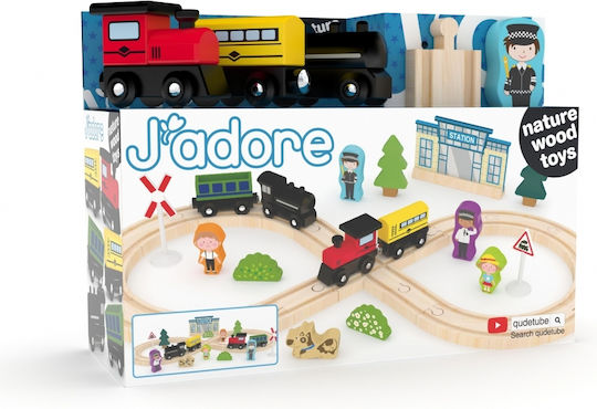 J′adore Сет с Влакче от Дърво за 3++ Години