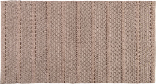 Nef-Nef Homeware Clodia Teppich Rechteckig Synthetisch,Polyester/Cotton/Leather Beige (036707)