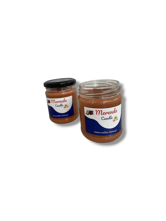 Scented Soy Candle Merenda Jar Brown 200gr 1pcs