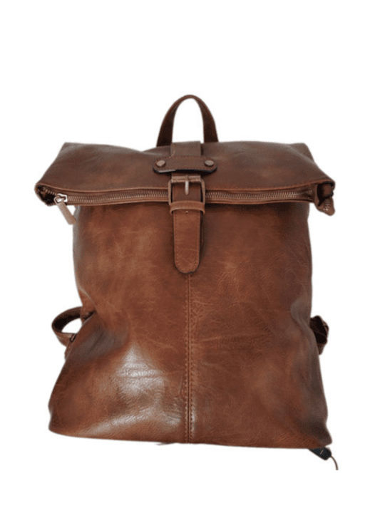 Paolo Bags Men's Backpack Brown