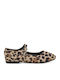 Kids Ballerinas Mary Jane with Adjustable Metal Clasp Brown