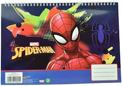 Μπλοκ Ζωγραφικής Spiderman A4 30φ