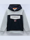 Kids Sweatshirt with Gray Hood Wint