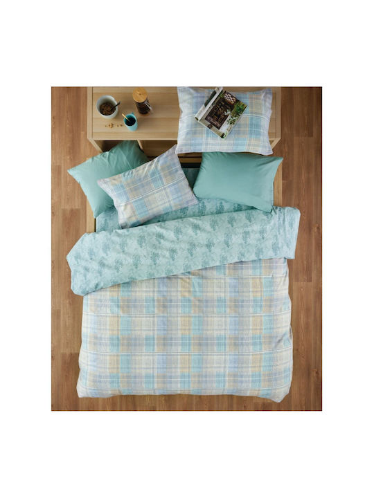 Kentia Duvet Cover Set Flannel King with 2 Pillowcases 220x240 Carpaccio 19