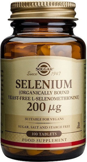 Solgar Selenium 100 tabs