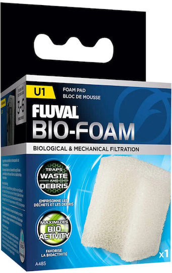 Fluval Bio-Foam U1 Sponge for Aquarium Filtering 2pcs