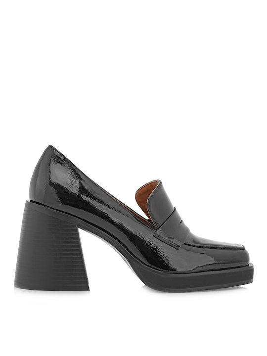 Patent Leather Black High Heels