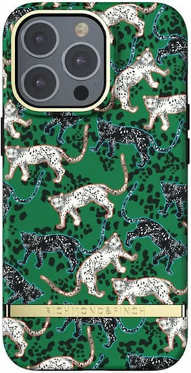 Richmond & Finch iPhone 13 Pro Freedom Hülle Grüner Leopard