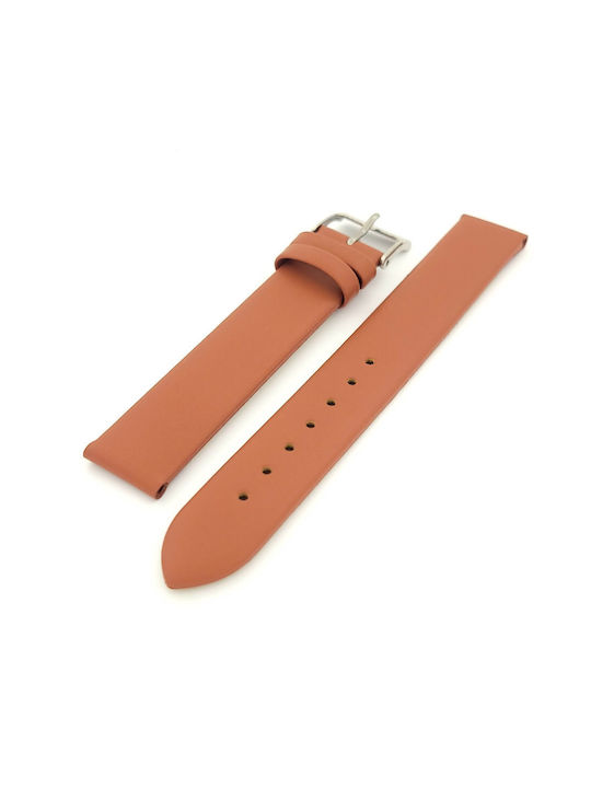 KOSTELO Leather Strap Brown 18mm