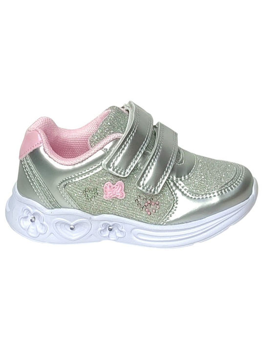 Bacio & Bacio Kids Sneakers Silver