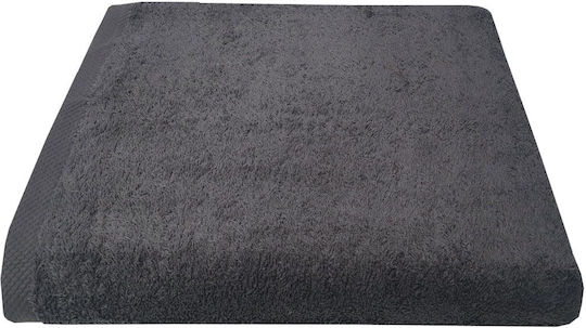 Set 6 Hotel Pool and Beach Towels 200x100 cm Gray