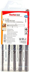 Set Burghie pentru Piatră Fischer D-SDX Set 5-12mm 5 Bucăți
