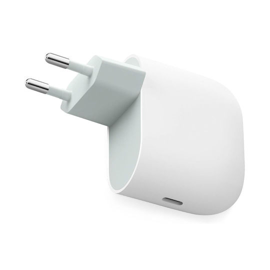 Google Φορτιστής Χωρίς Καλώδιο με Θύρα USB-C 45W Power Delivery Λευκός (GA05732-EU)