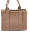 Women's Bag Tote Hand Taupe