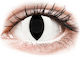 Gelflex 2 Daily Coloured Without Diopters Contact Lenses Cat Eye White