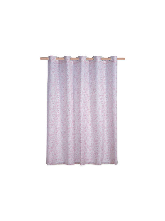 Nef-Nef Homeware Odete Shower Curtain 180x180cm Mauve