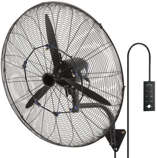 Vevor Ανεμιστήρας Τοίχου 150W Διαμέτρου 74.9cm Μαύρος