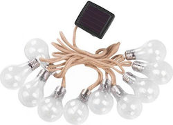 Solar Garland Strend Pro String Type 10 Led Bulbs 3.8 M Solar Garland Strend Pro String Type 10 Led Bulbs 3.8 M