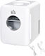 Mini Portable Refrigerator 12v/220v White 4 L 25.8x20.5x26.3 Cm