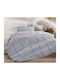 Nef-Nef Homeware Duvet Queen with Hollowfiber Filling 220x240cm Avion Beige 330 GSMGsm