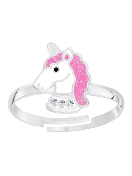 Callajewels Silver Kids Ring with Design Unicorn C12945-PH100088952442
