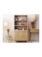 Мебели за съхранение дървен Wood Shade 80x37x163см