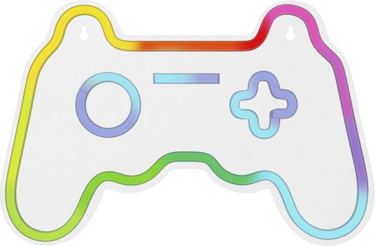 Forever Light Neon Φωτιστικό Gamepad LED RGB