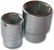 Honiton Short Socket 6-catna 3/4" 30mm