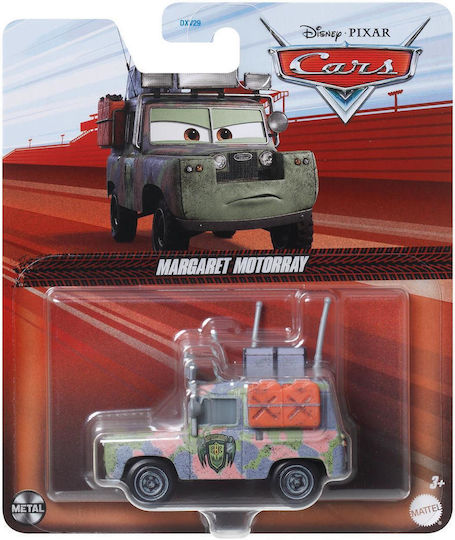 Mattel Disney Cars Pixar Cars On The Road Car MARGARET MOTORRAY for 3+ Years